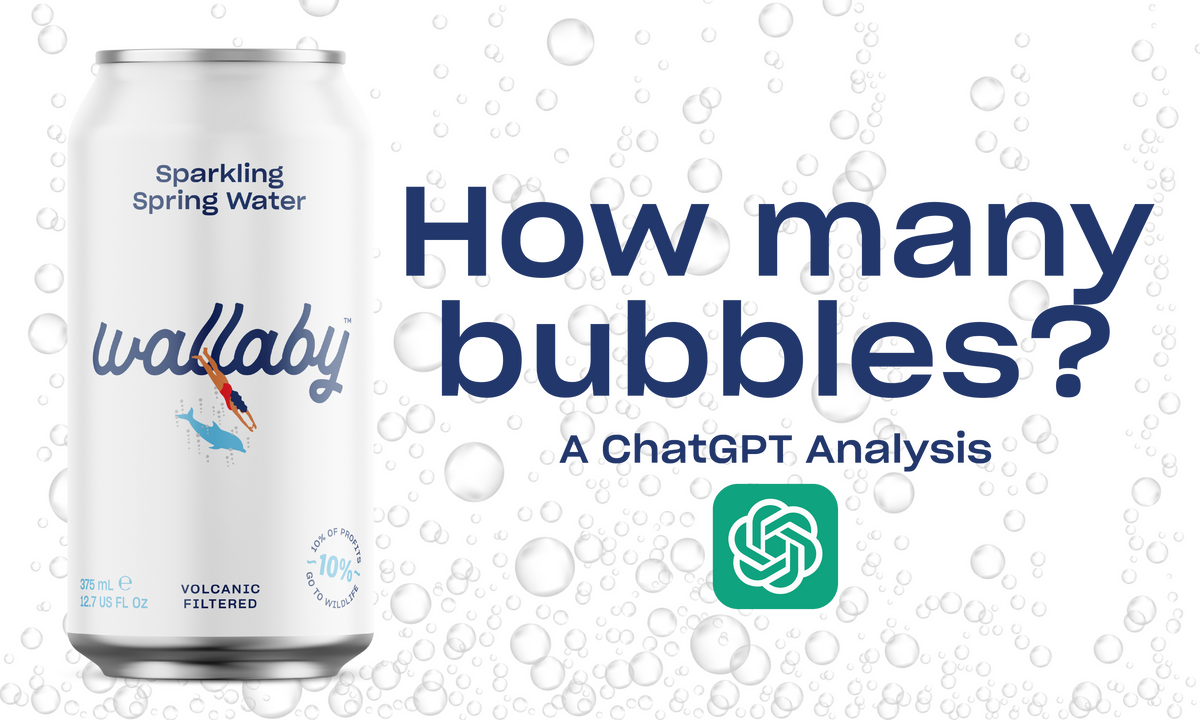 ChatGPT: An Analysis of the Optimal Amount of Bubbles in Sparkling Water