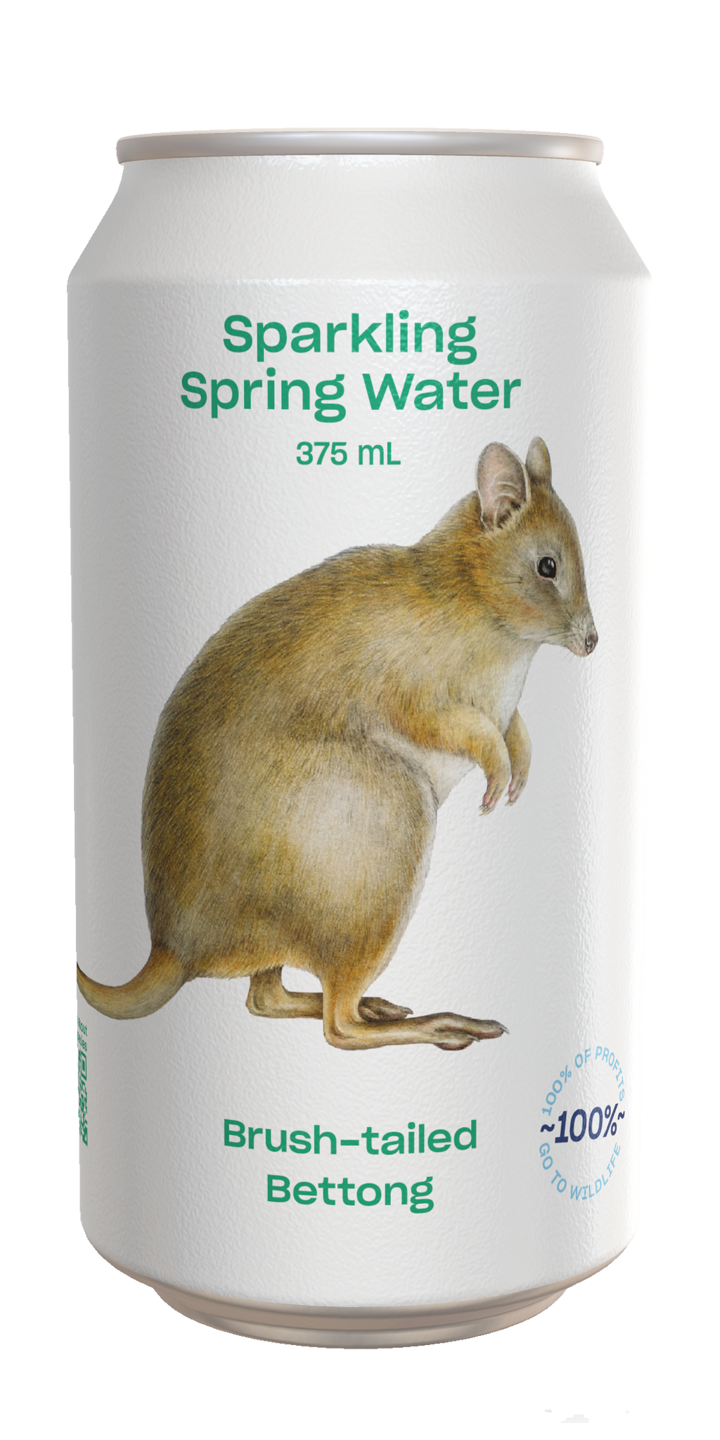 Wallaby x AWC – Sparkling Spring Water 375ml x 24 Aluminium Can