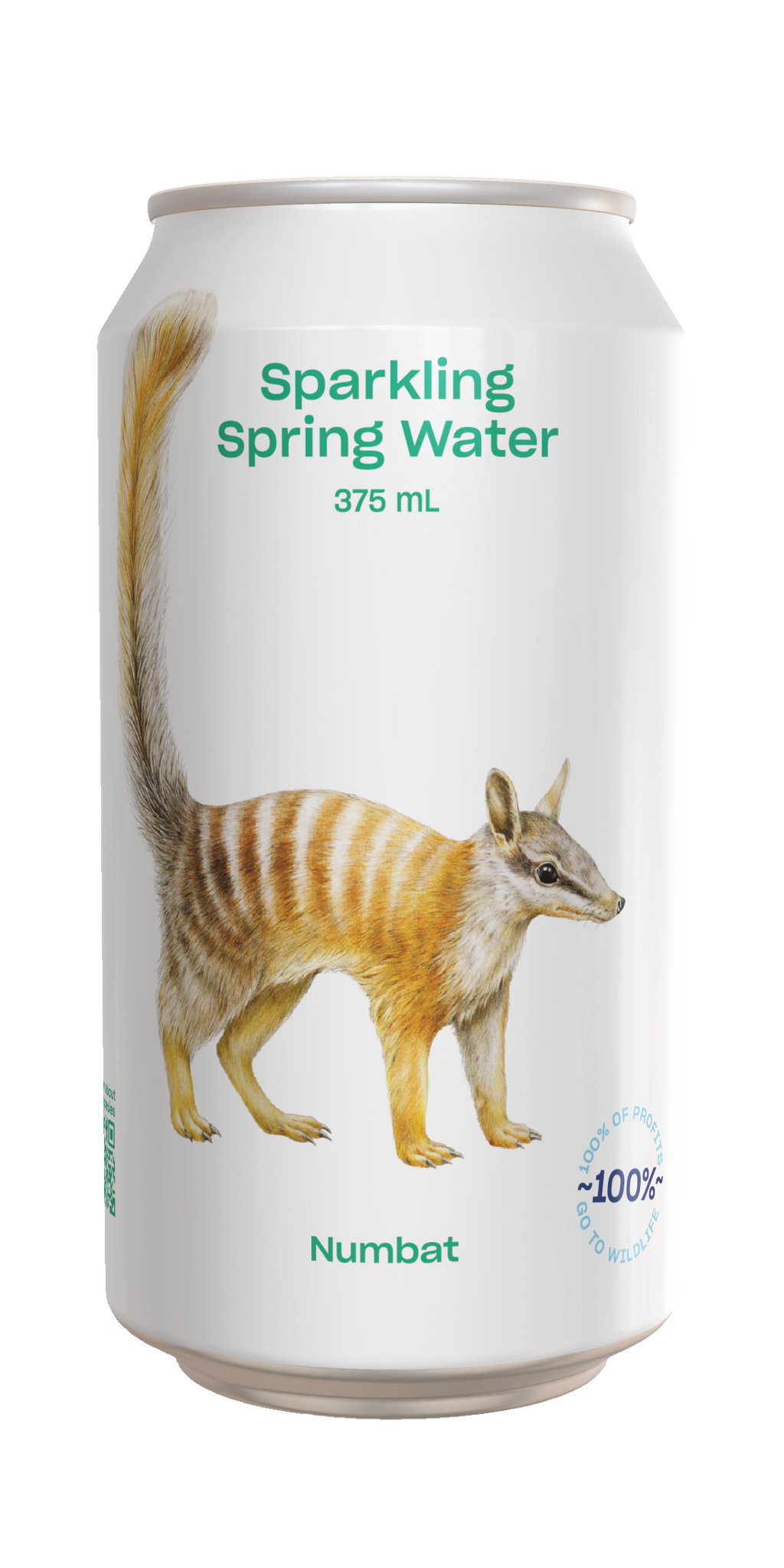 Wallaby x AWC – Sparkling Spring Water 375ml x 24 Aluminium Can