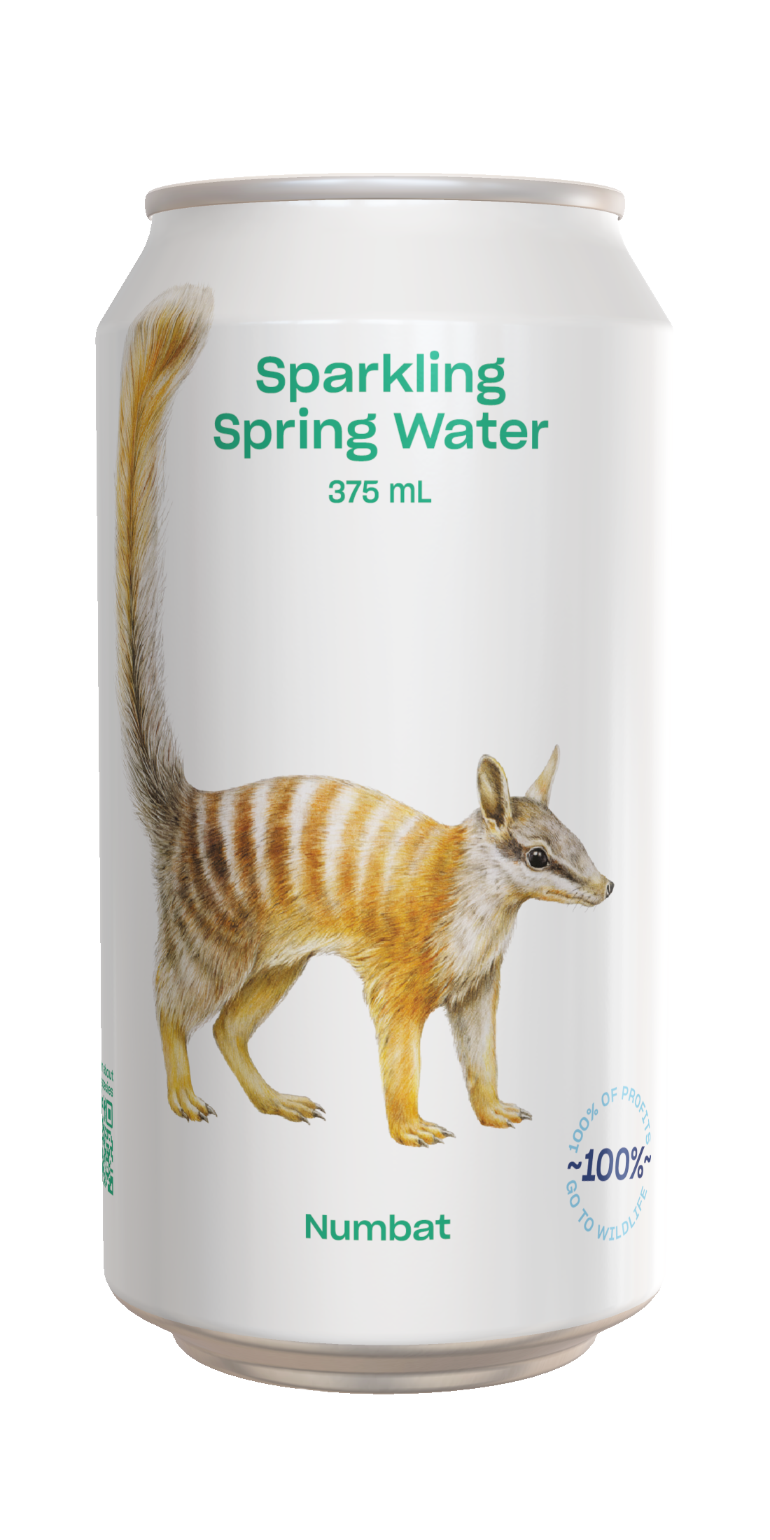 Wallaby x AWC – Sparkling Spring Water 375ml x 24 Aluminium Can