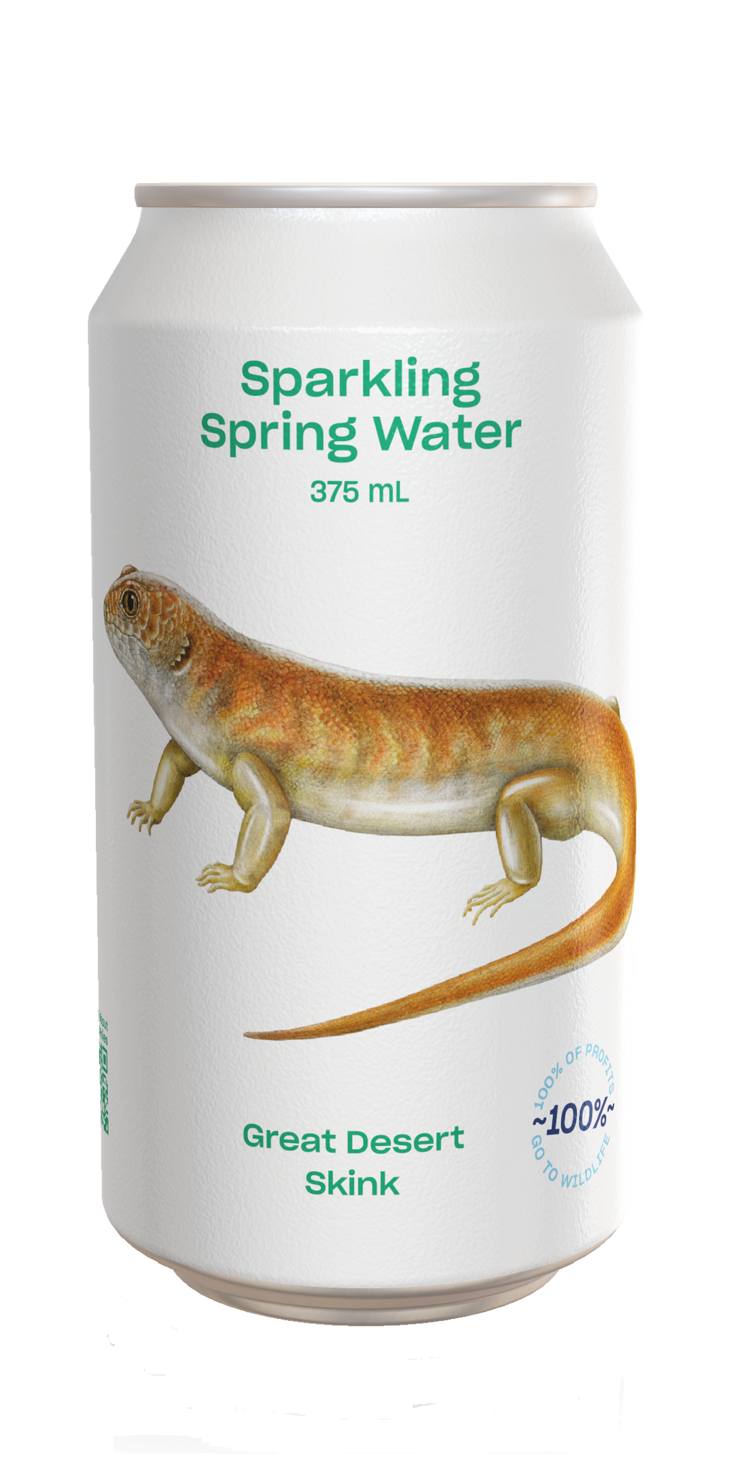 Wallaby x AWC – Sparkling Spring Water 375ml x 24 Aluminium Can