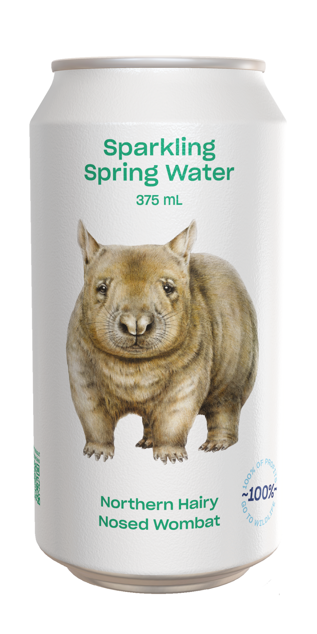 Wallaby x AWC – Sparkling Spring Water 375ml x 24 Aluminium Can