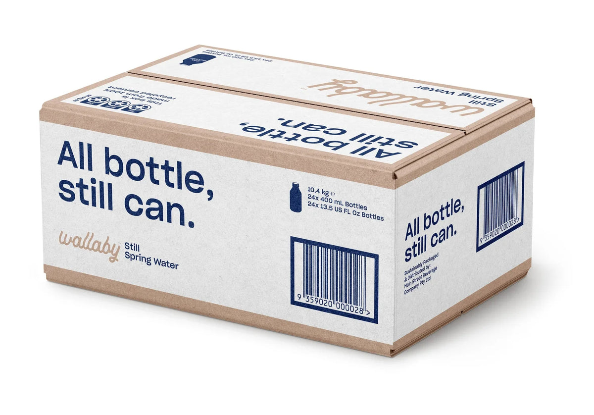 Carton of 24 Wallaby 400ml bottles