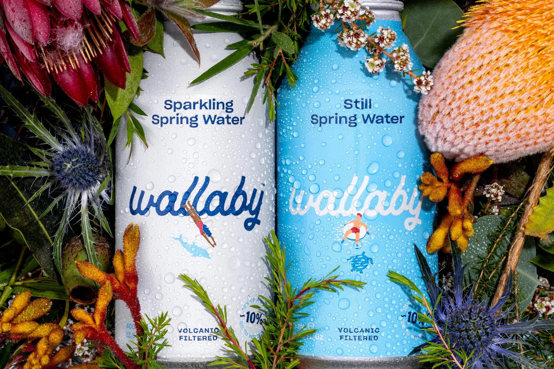 Wallaby water in use