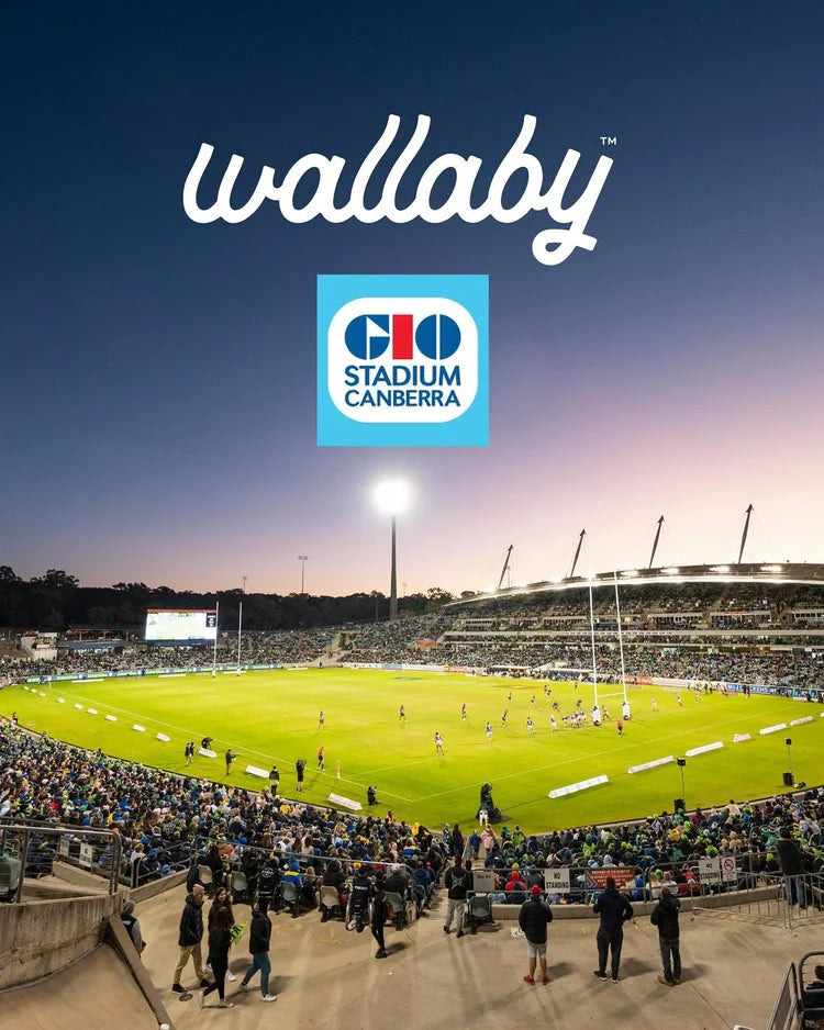 Wallaby is the proud supplier of Canberra Stadium