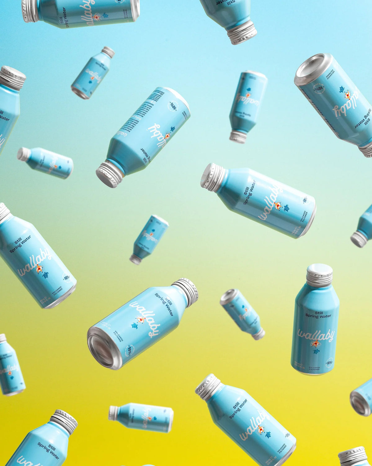 Resealable Wallaby aluminium bottle