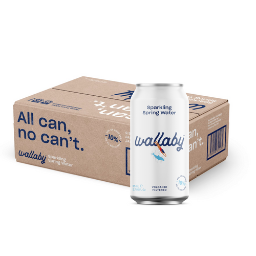 Sparkling Spring Water 375ml x 24 Aluminium Can
